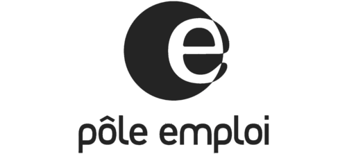 Logo Pole emploi N&B